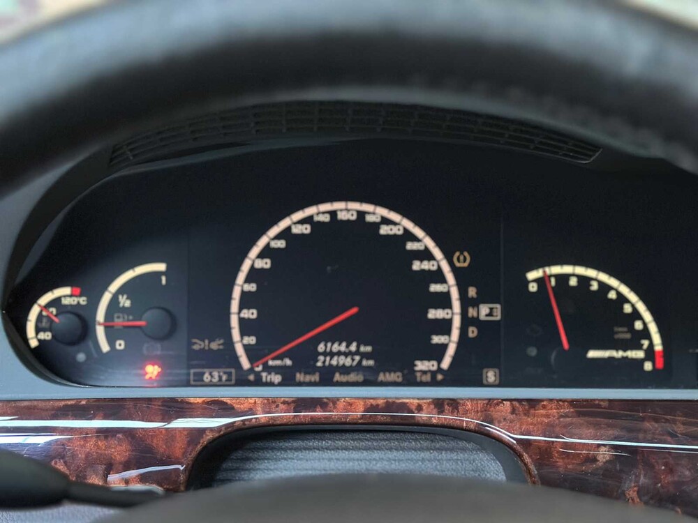 Mercedes S63 AMG 6.2 V8 518pk 2007