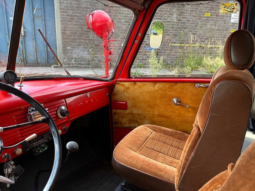 Opel Blitz 1.75 T BE Bolkop 2,5 L55-09590L Camper (Brandweerwagen) 1955, 61-TB-40