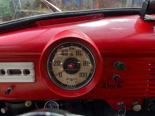 Opel Blitz 1.75 T BE Bolkop 2,5 L55-09590L Camper (Brandweerwagen) 1955, 61-TB-40