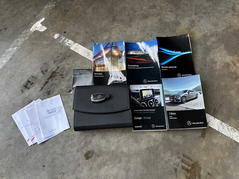 Mercedes-Benz C250 Edition 1 AMG-Line 211pk 2016 C-klasse Coupé, PT-406-T