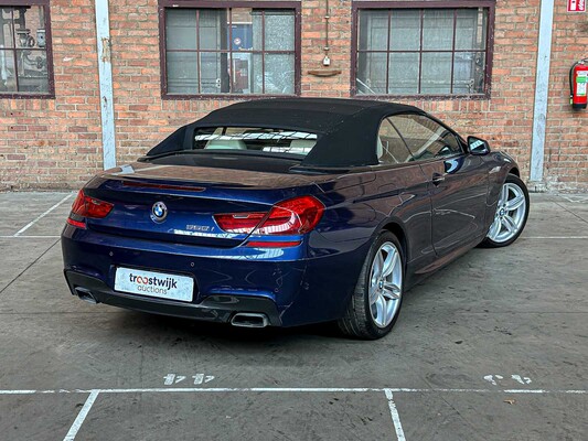 BMW 650i Cabriolet 4.4 V8 F12 M-Sport 445pk 2013 6-serie