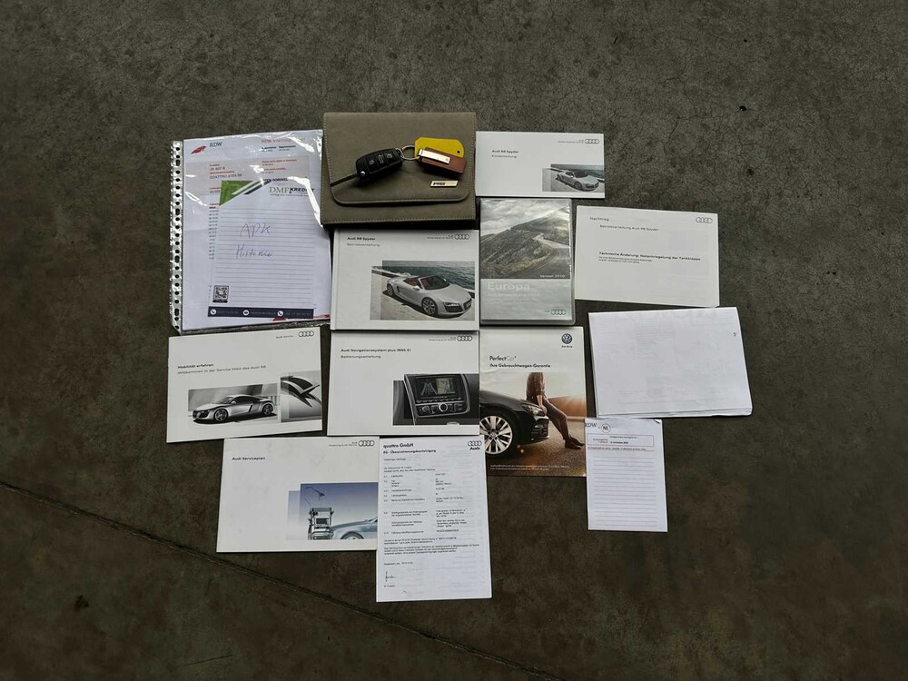 Audi R8 Spyder 5.2 V10 FSI 525pk 2010, JR-807-K