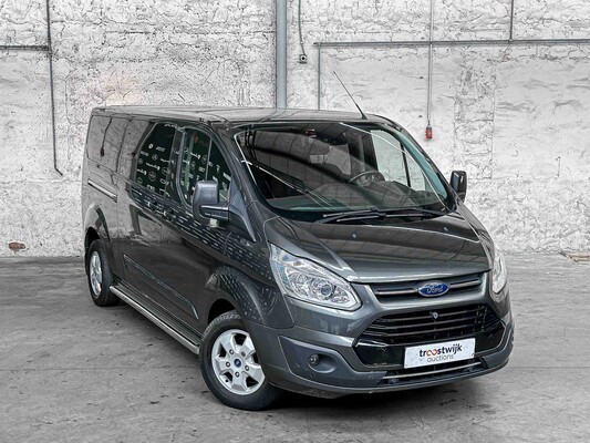 Ford Transit Custom 290 2.0 TDCI L2H1LDC dubbele cabine 170pk 2017, V-477-HZ