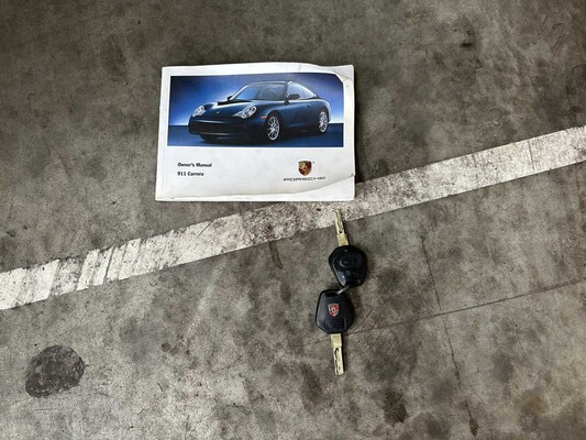 Porsche 911 Cabriolet Carrera 3.6 996 320p 2003 Youngtimer MANUAL