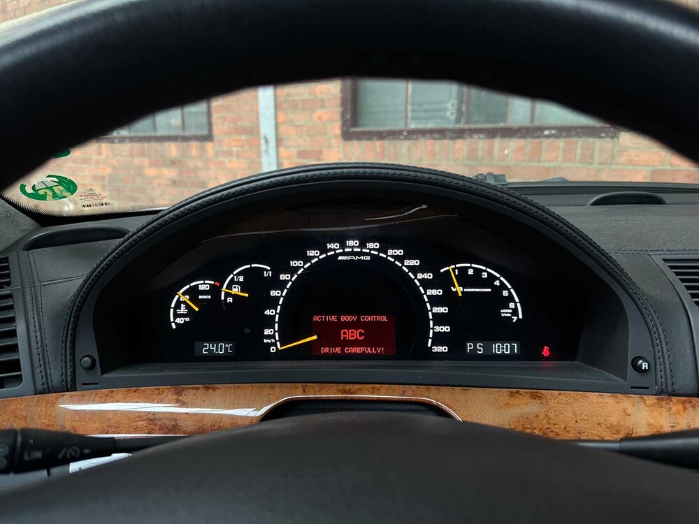 Mercedes-Benz S-class AMG 55 5.4 V8 500hp 2003, T-903-GR