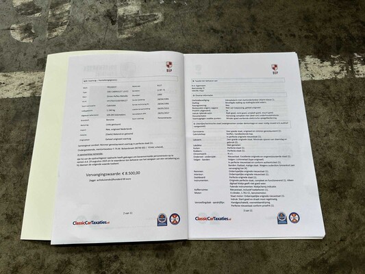 Peugeot 306 Cabriolet 1.8 101hp 1995, LJ-RF-72