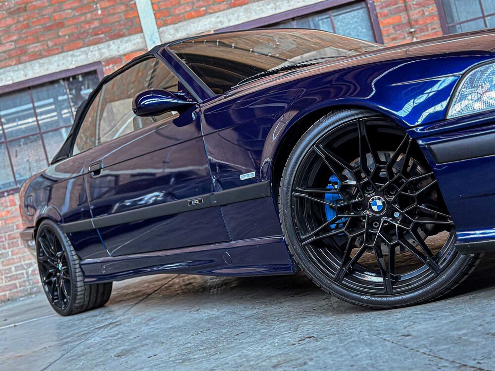 BMW 325i E36 Cabrio 3-series 192hp 1993, P-579-PB -Youngtimer-