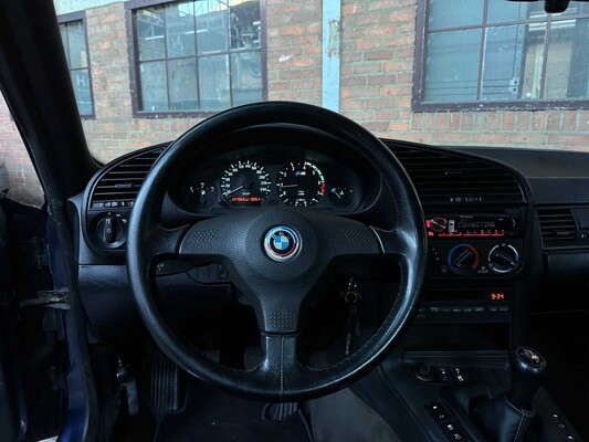 BMW 325i E36 Cabrio 3-series 192hp 1993, P-579-PB -Youngtimer-