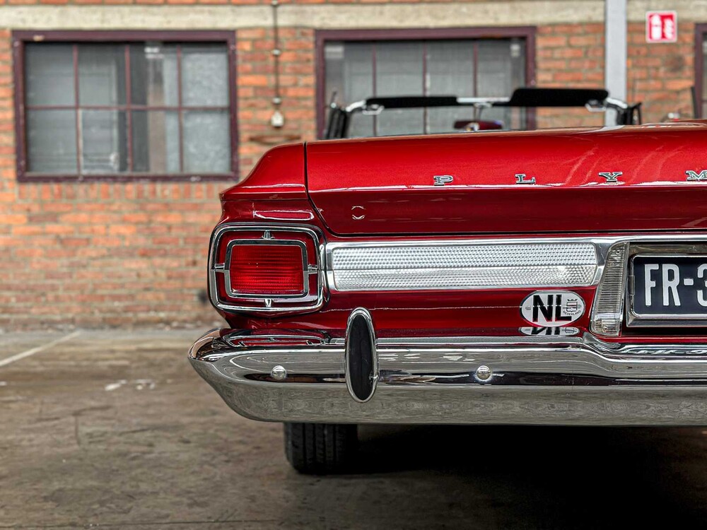 Plymouth Satellite M1 Cabriolet 265pk 1965, FR-38-09