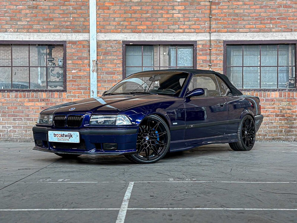 BMW 325i E36 Cabrio 3-serie 192pk 1993, P-579-PB -Youngtimer-