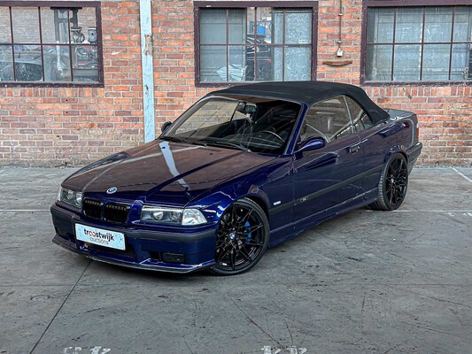 BMW 325i E36 Cabrio 3-serie 192pk 1993, P-579-PB -Youngtimer-