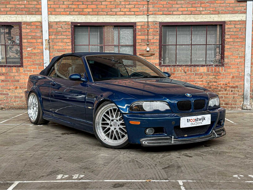 BMW M3 E46 Cabriolet 3.2 343HP S54B32 343hp 2002 Youngtimer