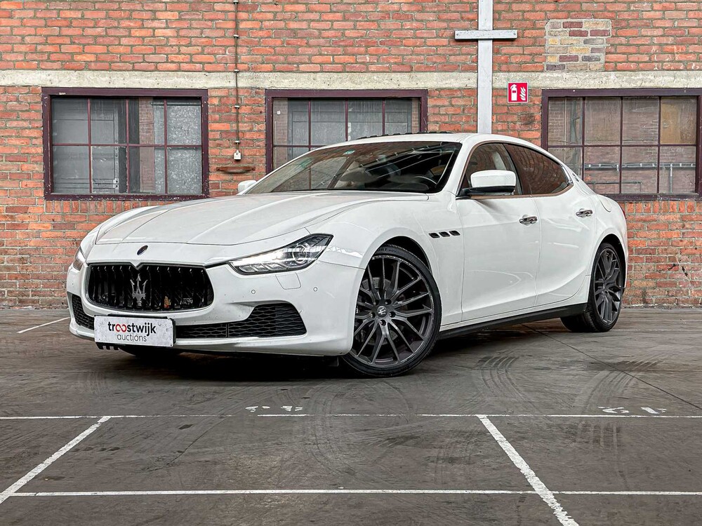 Maserati Ghibli 3.0 V6 D 275pk 2015 (Origineel-NL), HF-346-H