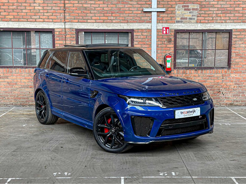 Land Rover Range Rover Sport SVR 5.0 V8 Supercharged FACELIFT 575pk 2018, L-593-LD
