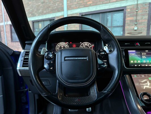 Land Rover Range Rover Sport SVR 5.0 V8 Supercharged FACELIFT 575pk 2018, L-593-LD