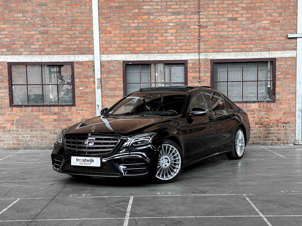 Mercedes-Benz S400d Lang AMG 3.0 V6 4Matic Premium Plus 340pk 2017 S-Klasse, K-874-NN