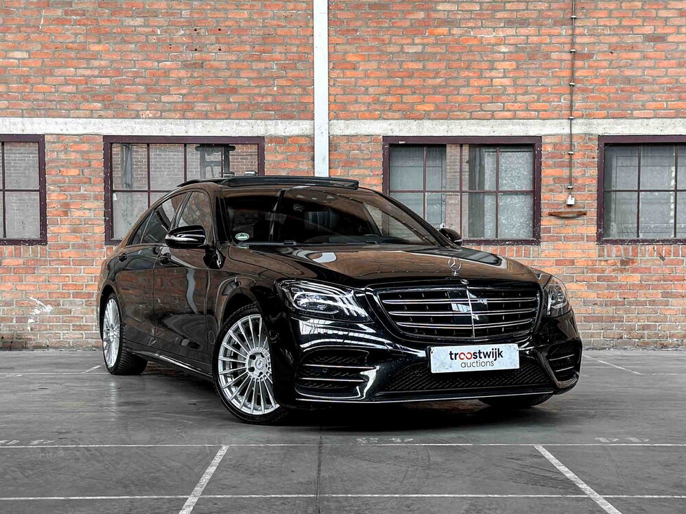 Mercedes-Benz S400d Lang AMG 3.0 V6 4Matic Premium Plus 340pk 2017 S-Klasse, K-874-NN