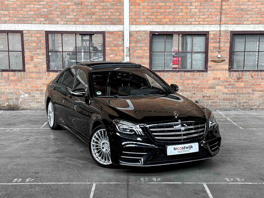 Mercedes-Benz S400d Lang AMG 3.0 V6 4Matic Premium Plus 340pk 2017 S-Klasse, K-874-NN