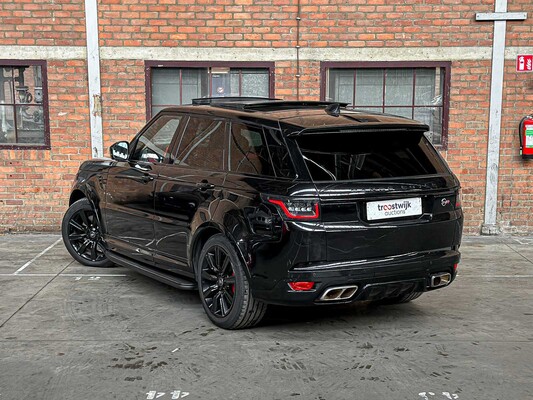 Land Rover Range Rover Sport SVR 5.0 V8 Supercharged 575pk 2019, R-184-SH