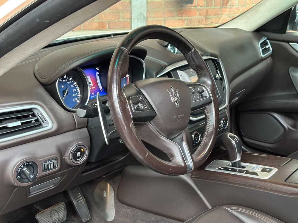 Maserati Ghibli 3.0 V6 D 275pk 2015 (Origineel-NL), HF-346-H