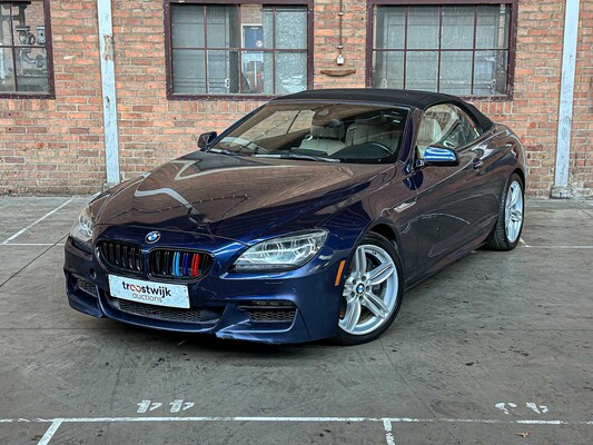 BMW 650i Cabriolet 4.4 V8 F12 M-Sport 445pk 2013 6-serie