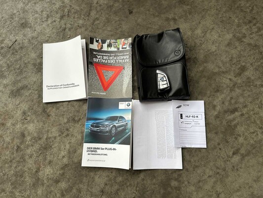 BMW 530e iPerformance Executive M-Sport 292pk 2017 5-serie plug-in hybride G30, HLF-92-K