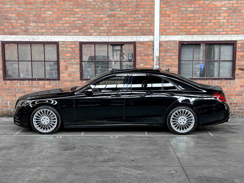 Mercedes-Benz S400d Lang AMG 3.0 V6 4Matic Premium Plus 340pk 2017 S-Klasse, K-874-NN