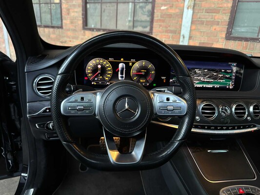 Mercedes-Benz S400d Lang AMG 3.0 V6 4Matic Premium Plus 340pk 2017 S-Klasse, K-874-NN