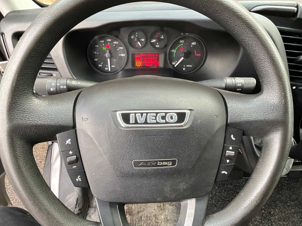 Iveco 50-C17 Glasvrachtwagen met werkplaatsinrichting en glasrestelen (elektrisch afsluitbaar) 185996km Bouwjaar: 2016, 34-BHD-8