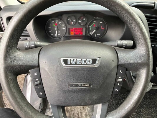 Iveco 50-C17 Glasvrachtwagen met werkplaatsinrichting en glasrestelen (elektrisch afsluitbaar) 185996km Bouwjaar: 2016, 34-BHD-8