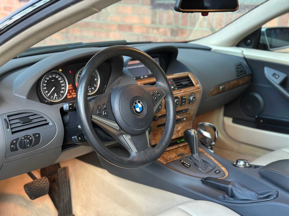 BMW 645Ci Coupe 6-serie 333pk 2005, T-249-VT