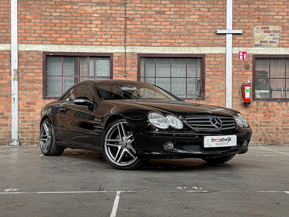 Mercedes-Benz SL500 5.0 V8 305pk 2001 SL-klasse, 65-HP-FP
