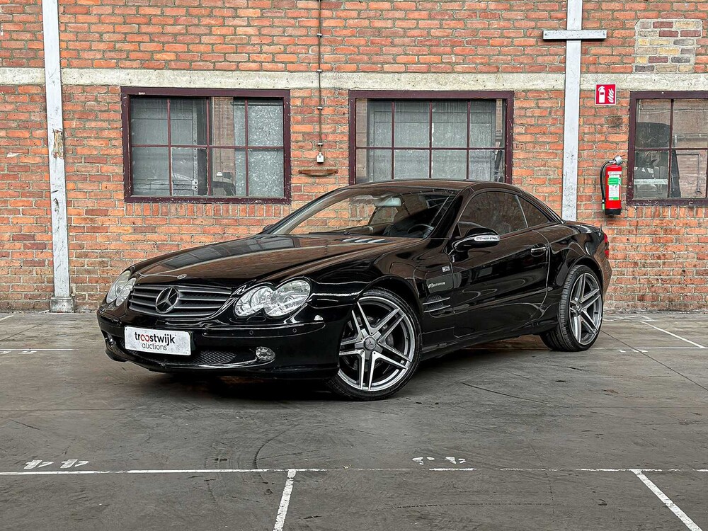 Mercedes-Benz SL500 5.0 V8 305pk 2001 SL-klasse, 65-HP-FP