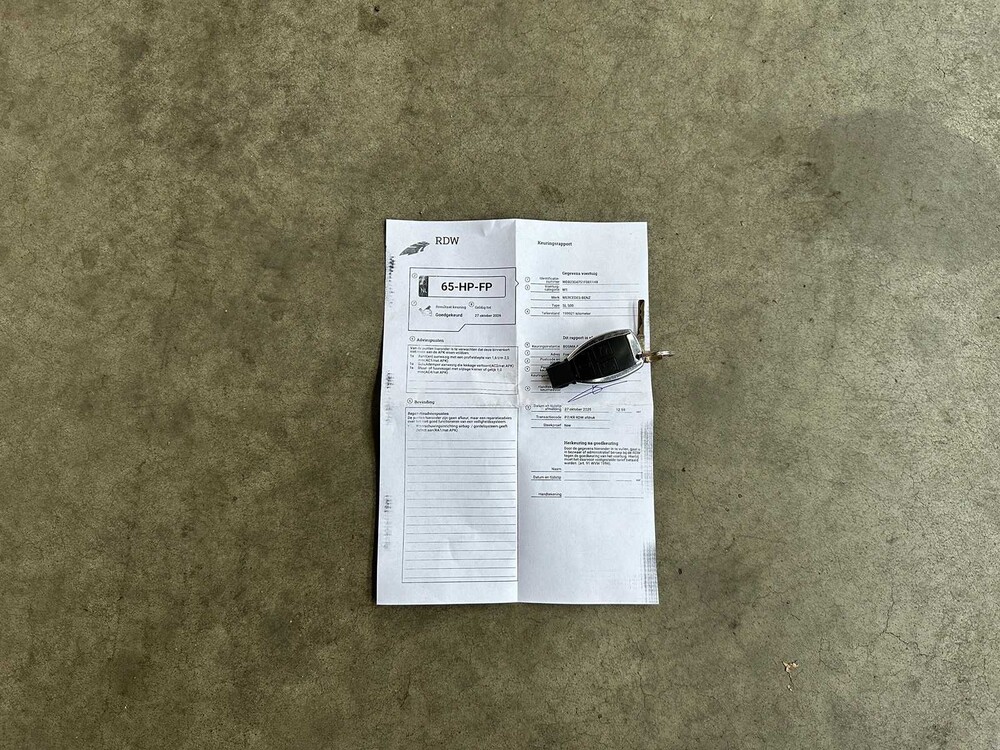 Mercedes-Benz SL500 5.0 V8 305pk 2001 SL-klasse, 65-HP-FP