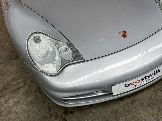 Porsche 911 Cabriolet Carrera 3.6 996 320p 2003 Youngtimer HANDGESCHAKELD