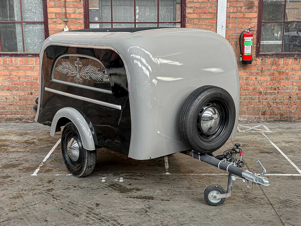 Pfefferkorn Lijkwagen-Aanhanger Rouwcaravan 1955