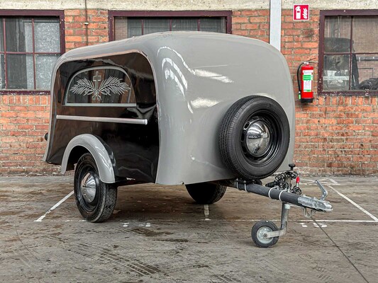 Pfefferkorn Lijkwagen-Aanhanger Rouwcaravan 1955