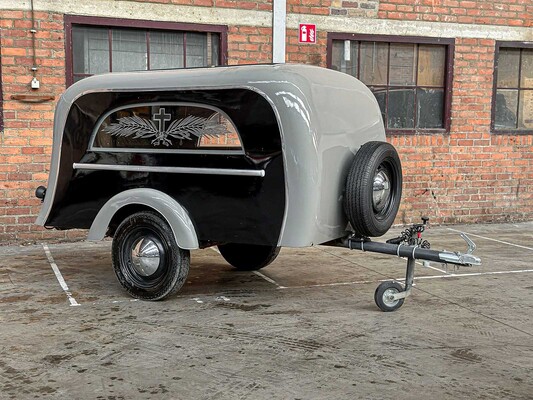 Pfefferkorn Lijkwagen-Aanhanger Rouwcaravan 1955