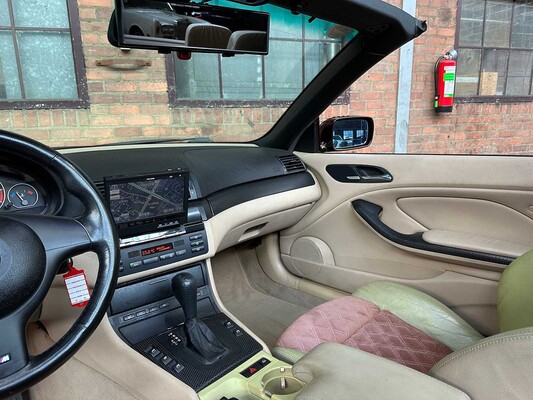 BMW 330Ci M-Sport E46 231pk 2001 3-serie Cabriolet (78.000km) Youngtimer