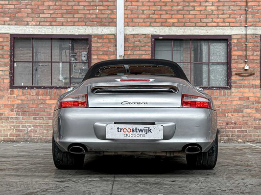 Porsche 911 Cabriolet Carrera 3.6 996 320p 2003 Youngtimer HANDGESCHAKELD