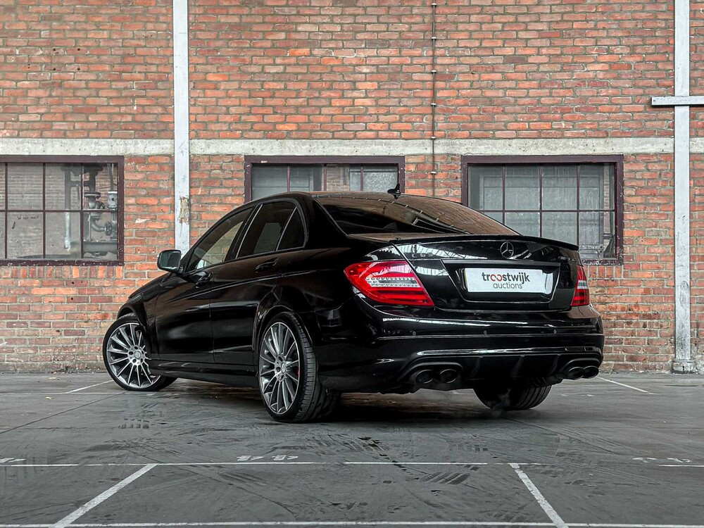 Mercedes-Benz C63 AMG 6.2 V8 457pk 2008 W204 C-Klasse, XZ-518-H Youngtimer