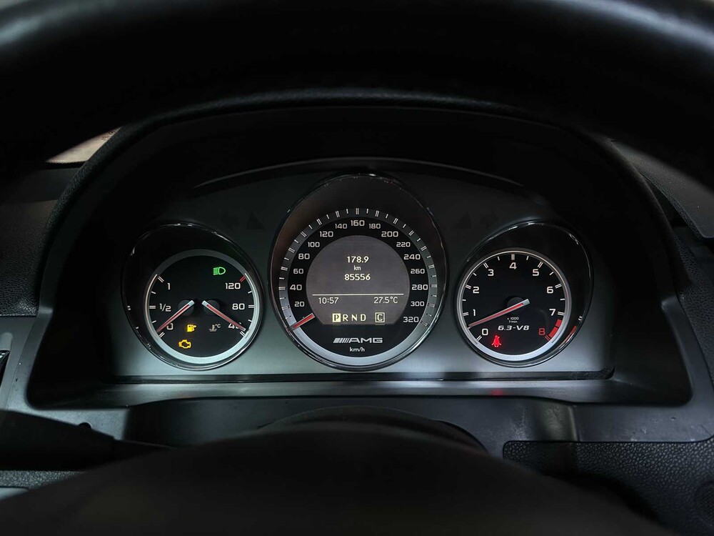 Mercedes-Benz C63 AMG 6.2 V8 457pk 2008 W204 C-Klasse, XZ-518-H Youngtimer