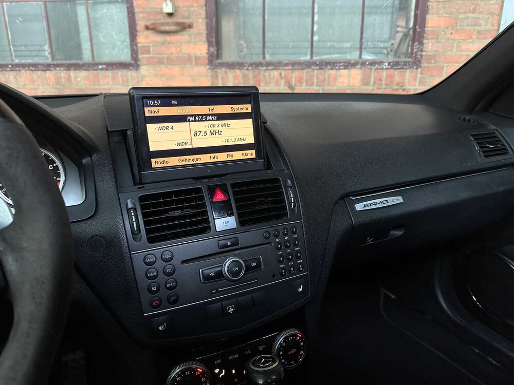Mercedes-Benz C63 AMG 6.2 V8 457pk 2008 W204 C-Klasse, XZ-518-H Youngtimer