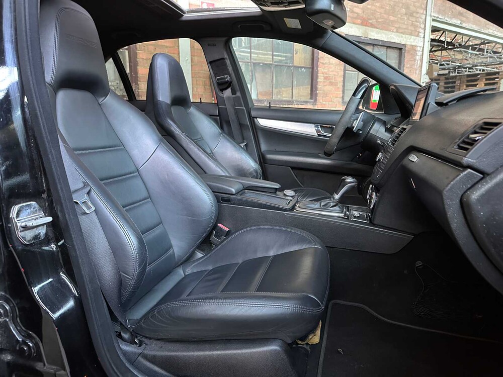 Mercedes-Benz C63 AMG 6.2 V8 457pk 2008 W204 C-Klasse, XZ-518-H Youngtimer