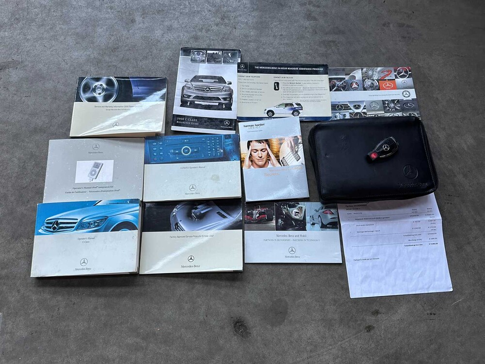 Mercedes-Benz C63 AMG 6.2 V8 457pk 2008 W204 C-Klasse, XZ-518-H Youngtimer