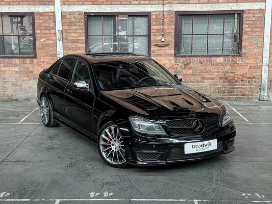 Mercedes-Benz C63 AMG 6.2 V8 457pk 2008 W204 C-Klasse, XZ-518-H Youngtimer