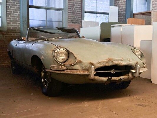 Jaguar E-Type XKE Cabriolet 4.2 6-cilinder in lijn Serie 1½ 1968 Roadster