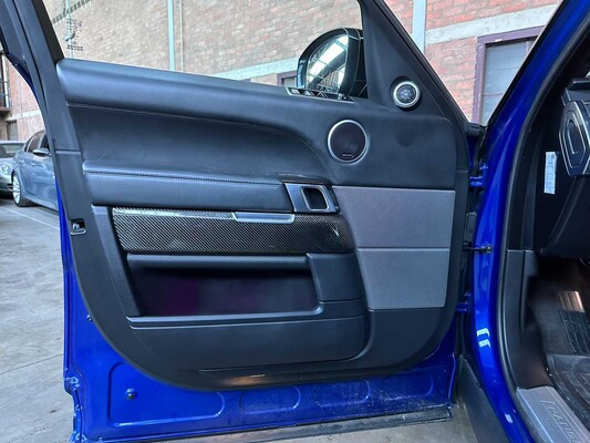 Land Rover Range Rover Sport SVR 5.0 V8 Supercharged FACELIFT 575pk 2018, L-593-LD