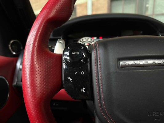 Land Rover Range Rover Sport SVR 5.0 V8 Supercharged 575pk 2019, R-184-SH