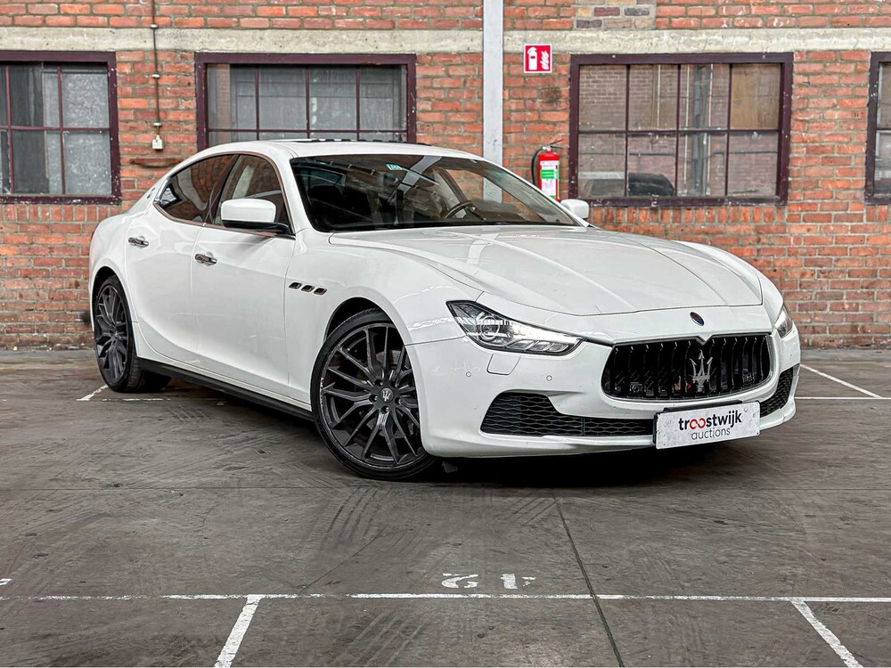 Maserati Ghibli 3.0 V6 D 275pk 2015 (Origineel-NL), HF-346-H